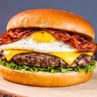 Egg Bacon Burger