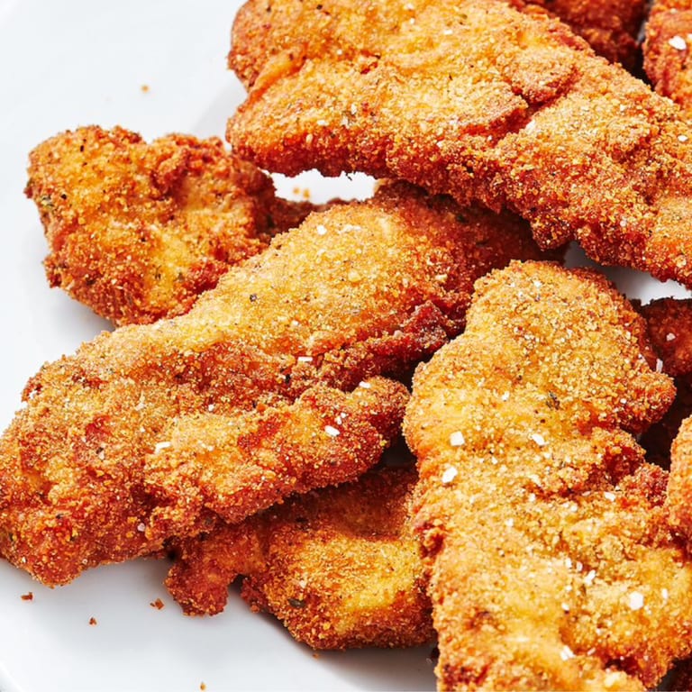 Delicious Chicken Strips Await